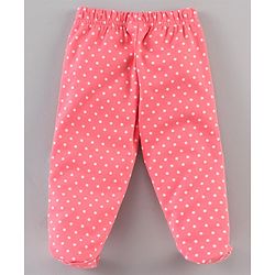 Babyhug Cotton Bootie Leggings Multi Printed Pack of 3 - Multicolour