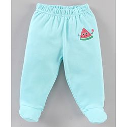 Babyhug Cotton Bootie Leggings Multi Printed Pack of 3 - Multicolour