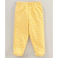 Babyhug Cotton Striped Bootie Leggings Lion Face Print Pack Of 3 - Multicolor