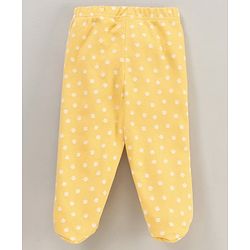 Babyhug Cotton Striped Bootie Leggings Lion Face Print Pack Of 3 - Multicolor