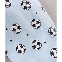 Babyhug Diaper Leggings Striped & Soccer Ball Print Pack Of 3 - Multicolor
