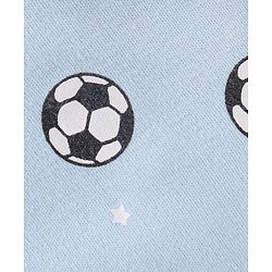 Babyhug Diaper Leggings Striped & Soccer Ball Print Pack Of 3 - Multicolor