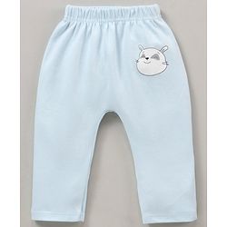 Babyhug Cotton Full Length Diaper Pants Pack of 3 - Multicolour