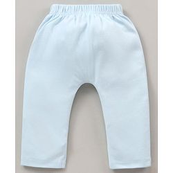 Babyhug Cotton Full Length Diaper Pants Pack of 3 - Multicolour
