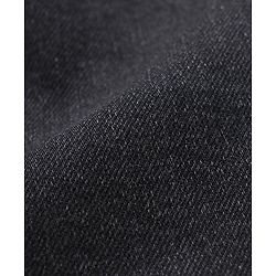 Babyhug Cotton Stretch Length Washed Denim Jeans - Black