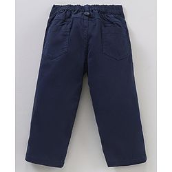 Babyhug Full Sleeves Cotton Woven to Woven Checkered Shirt & Trouser With Suspender - Blue
