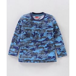 Babyhug Full Sleeves T-Shirts Multiprint Pack of 3 - Multicolor