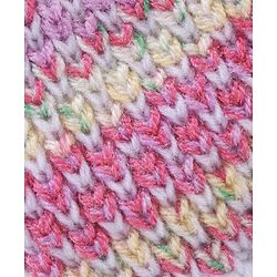 Babyhug Woollen Cap  Multicolour - Diameter 11.5 cm