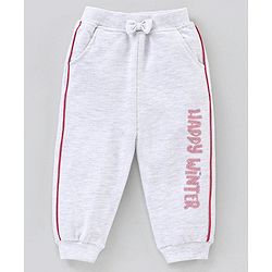 Babyhug Cotton Full Sleeves Hooded T-Shirt & Lounge Pants Penguin Patch- Red White