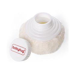 Babyhug Soft Powder Puff With Storage  - White & Pink