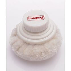 Babyhug Soft Powder Puff with Built-In Storage Case  White & Pink | Gentle | Safe | Hygienic | Soft Cotton