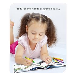 Babyhug Dot to Dot Colouring Activity Books Pack of 4 - English