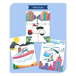 Babyhug Dot to Dot Colouring Activity Books Pack of 4 - English