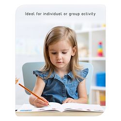 Babyhug Cursive Writing Activity Books (Capital & Small Letters) - Pack of 2