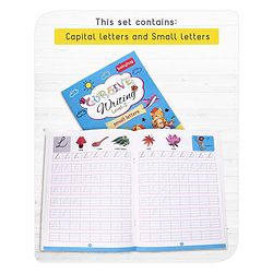 Babyhug Cursive Writing Activity Books (Capital & Small Letters) - Pack of 2