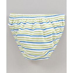 Babyhug Cotton Knit Printed Antibacterial Briefs Pack Of 3 - Multicolour