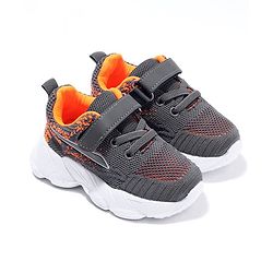 Cute Walk by Babyhug Velcro Closure Sport Shoes Solid- Rose Pink