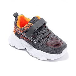 Cute Walk by Babyhug Velcro Closure Sport Shoes Solid- Rose Pink