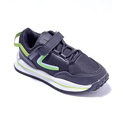 Cute Walk by Babyhug Sneaker Shoes With Velcro Closure - Black