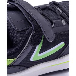 Cute Walk by Babyhug Sneaker Shoes With Velcro Closure - Black