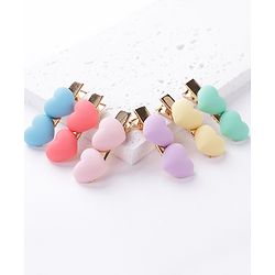 Babyhug Hair Pins and Clips Pack of 6 - Multicolor