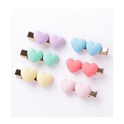 Babyhug Hair Pins and Clips Pack of 6 - Multicolor
