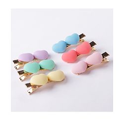 Babyhug Hair Pins and Clips Pack of 6 - Multicolor