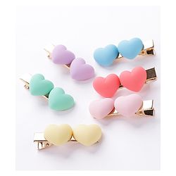Babyhug Hair Pins and Clips Pack of 6 - Multicolor