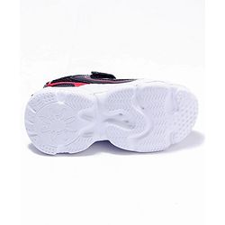 Cute Walk by Babyhug Velcro Closure Sneakers - Black