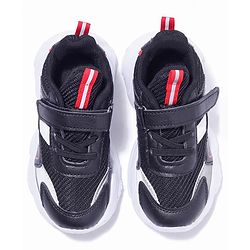 Cute Walk by Babyhug Velcro Closure Sneakers - Black