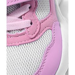 Cute Walk by Babyhug Velcro Closure Sneakers- Pink White
