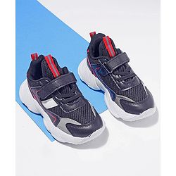Cute Walk by Babyhug Velcro Closure Sneakers - Navy Blue