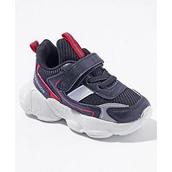 Cute Walk by Babyhug Velcro Closure Sneakers - Navy Blue