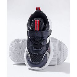 Cute Walk by Babyhug Velcro Closure Sneakers - Navy Blue