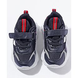 Cute Walk by Babyhug Velcro Closure Sneakers - Navy Blue