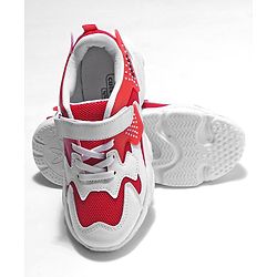 Cute Walk by Babyhug Velcro Closure Sport Shoes- Red