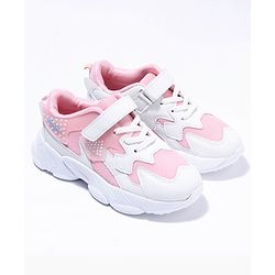 Cute Walk by Babyhug Velcro Closure Sport Shoes- Pink