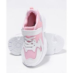 Cute Walk by Babyhug Velcro Closure Sport Shoes- Pink