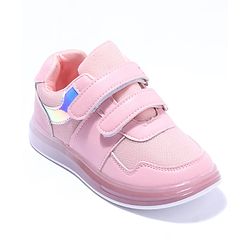 Cute Walk by Babyhug Velcro Closure Sneakers- Pink