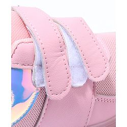 Cute Walk by Babyhug Velcro Closure Sneakers- Pink
