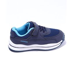 Cute Walk by Babyhug Shoes With Velcro Closure - Dark Blue