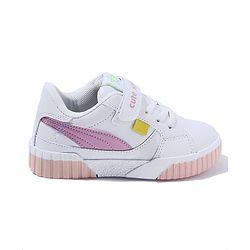 Cute Walk by Babyhug Sport Shoes With Velcro Closure - White