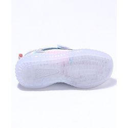 Cute Walk by Babyhug Sport Shoes With Velcro Closure - Silver
