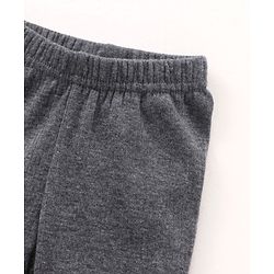 Babyhug Full Length Thermal Leggings - Grey
