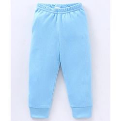 Babyhug Full Length Thermal Leggings - Blue