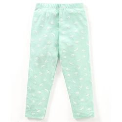 Babyhug Cotton Elastane Full Length Leggings Multiprint Pack of 3 - Multicolor