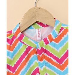 Babyhug Cotton Woven Full Sleeves Kurta & Pyjama Set - Multicolour