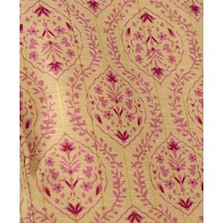Babyhug Cotton Woven Full Sleeves Kurta & Pajama Set Ethnic Print - Beige