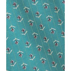 Babyhug Cotton Woven Full Sleeves Kurta & Pajama Set Ethnic Print - Aqua