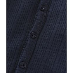 Babyhug Full Sleeves Solid Color Thermal Inner Wear - Dark Navy Blue